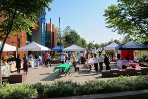 200 attendees and local news crews came together for this novel health fair.